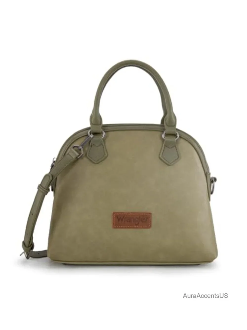 Women's Faux Leather Satchel Handbag Top Handle Crossbody Shoulder Bag Purse
